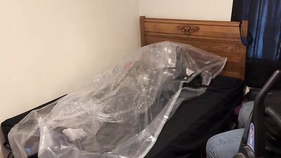 My shiny American ski Jacket & PVC aprons are perfect for a long, sweaty, relaxing drinking session