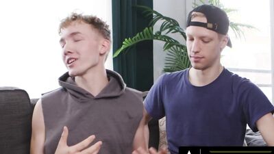 HETEROFLEXIBLE - Dude, We're NOT Gay! Troy River & Ezrah Mahomes TRY To Convince Harrison Feels