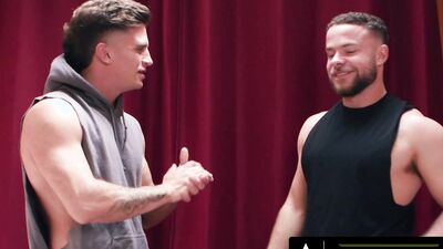 HETEROFLEXIBLE - Straight Pals Trevor Brooks & Marcus McNeil Share Twink Masseur Sam Ledger