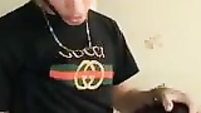 Latino boyfriend gets his hair cut before getting bareback anal from BLM