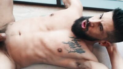 MEN - Bearded Hunk Marco Napoli Fucks A Load Out Of Justin Jett Before Cumming On His Face