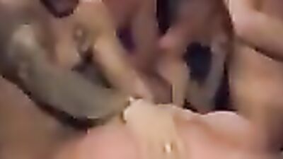 Watch as a huge American cock is unleashed on a raw, public barebacking session with a hot American babe