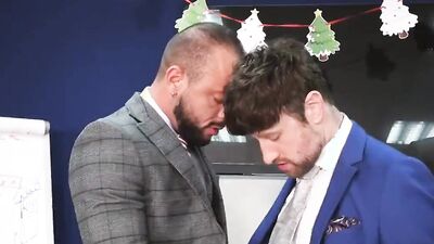 X-mas Eve Boardroom Play (Sexy)