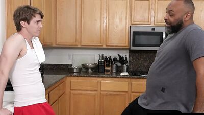 DownlowBoys - Jock Gets Fucked Hard By Gym Trainer's Big DIck