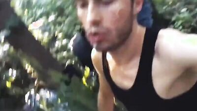 Raw orgy of amateur Russian studs