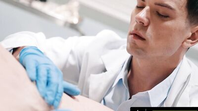 HETEROFLEXIBLE - Pervert Doctor Dakota Payne Tricks Naive Michael Boston's Anal Checkup - FULL SCENE