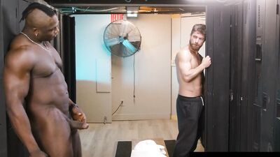 Thick Pubes, Thicker Dicks - Harrison and Matt’s Bareback Locker Room Grind