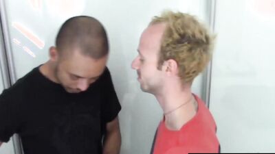 Tyler and Jett go wild in a steamy bareback oral session with deepthroating, throatfucking, and deep bareback action