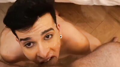 Seba Terry & Jero Wero take on a massive cock in steamy bareback action