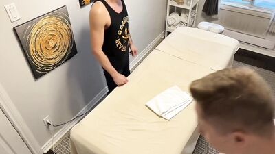 Straight Gay Massage Seduction - French Construction Guy got Seduced by Gay Masseur