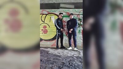 Scally gay boys wank outdoor and homemade scally fuck