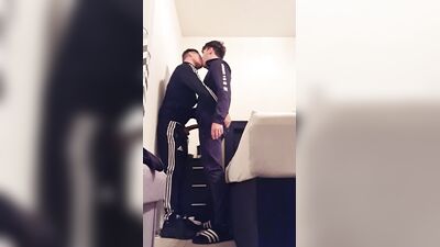 Scally gay boys wank outdoor and homemade scally fuck