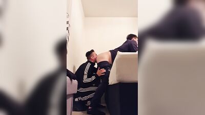 Scally gay boys wank outdoor and homemade scally fuck