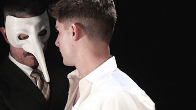 MasonicBoys - Cute hot Dex Devall is barebacked by hung suited DILF