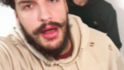Samuel Hodecker fucks on stairs with AndoliniXXL, sucks his big cock and barebacks secretly