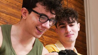 Model Twink Boy Cassian Wesley Gets Fucked & Creamed!