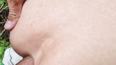 First time I stripped and put my cock in the guy's ass. Cruise twink with a big cock