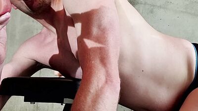 BiGuy has a Suck and Fuck Gangbang with Double Anal, Huge Cumshot, and a Fuck Machine