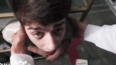 TWINKPOP - Joey Mills Catches A Glimpse Of Marco Alessandro's Dick And He Can't Resist Tasting It