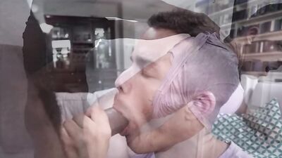 GAYWIRE - Devin Trez The Muscular Plumber Lays His Huge Pipe Inside Nic Sahara's Tight Ass