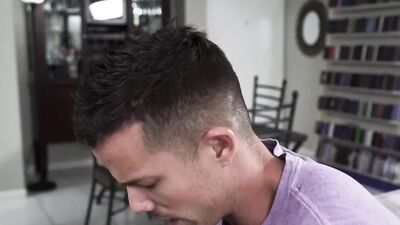 GAYWIRE - Devin Trez The Muscular Plumber Lays His Huge Pipe Inside Nic Sahara's Tight Ass