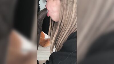 Amateur Sissy slut suck that big black cock and got ass full hard fucked