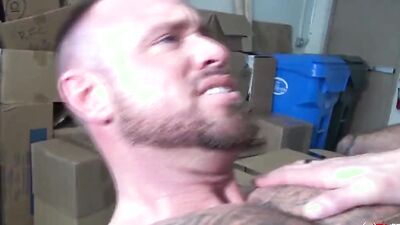 Michael Romans creampie in black socks P2