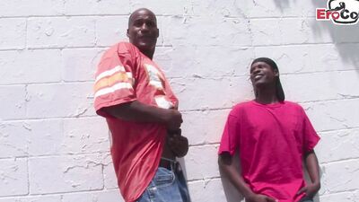 Slender Black Gay Men Fuck Each Other Anally With BBC