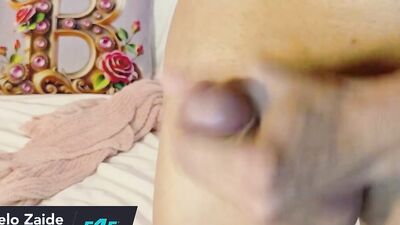 Angelo Zaide on Flirt4Free - Horny College Twink Jerks His Big Cock Until He Explodes