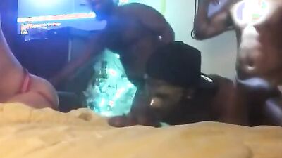 BBC Group Tag Teaming a Slut