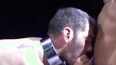 Watch SubLarry Savoy take on Master Giovanni's big cock like a pro!