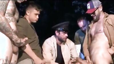 Christian Wilde screams while getting brutally spanked & gangbanged by big cocks