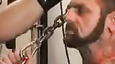 Wild bareback orgy with toys, fisting, and wild dildo gangbang
