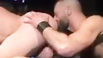 West Village Bar's Epic BB Orgy with Muscle Hunk, Handjob, and Bareback Group