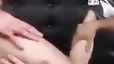 Naughty bearded whore gets her big tits and tight pussy bred in wild bareback gangbang