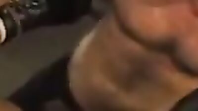 Kinky leather-daddy gangbanged by multiple guys in a wild anal pounding frenzy