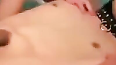Watch this wild Japanese twink get her holes filled in a bukkake gangbang