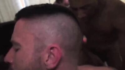 Watch this interracial film featuring Big Easy Holes, featuring wild sex and headshots for all!