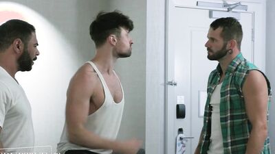 Draven Navarro, Drew Dixon & Johnny Hill take turns on bottom Boy's Lovers in a wild threesome