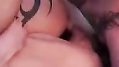 Watch these two hunkies take turns blowing and fucking in the garden