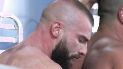Watch as married couple barebacks each other with Baker & Sharok