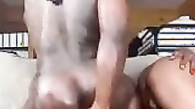 Muscular black hunk takes on multiple bareback groupies for the ultimate experience