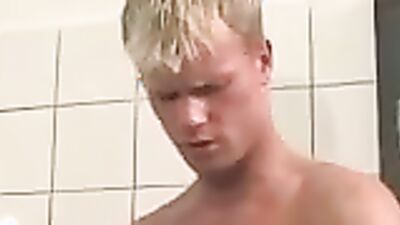 Watch these hot guys get wild after a soccer game!