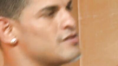 Rob Nelson & his friends take turns showering in a wild shower orgy!