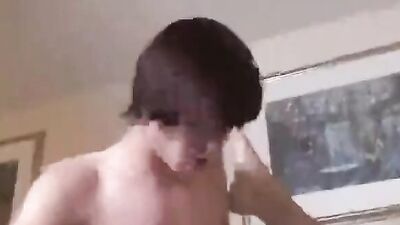 Pornstars share a big cock & get bareback in wild group sex action