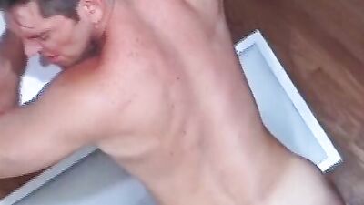 Wild Hunk & his muscle buddy take turns in a steamy anal fantasy