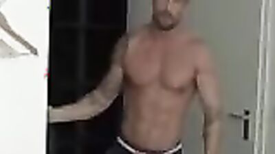 Hot step-sons & daddy team up to pound their friend's tight hole