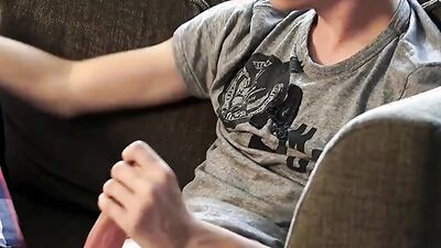 Watch these two guys take turns pounding a hot chick in a wild bareback threesome