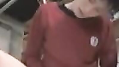 Watch these two horny dudes take turns on a big raw dick in a wild threesome