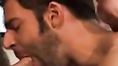 Logan Scott, Dario Beck, Aymeric Deville, and Dirk Caber take turns on a wild ride with a cumshot finish